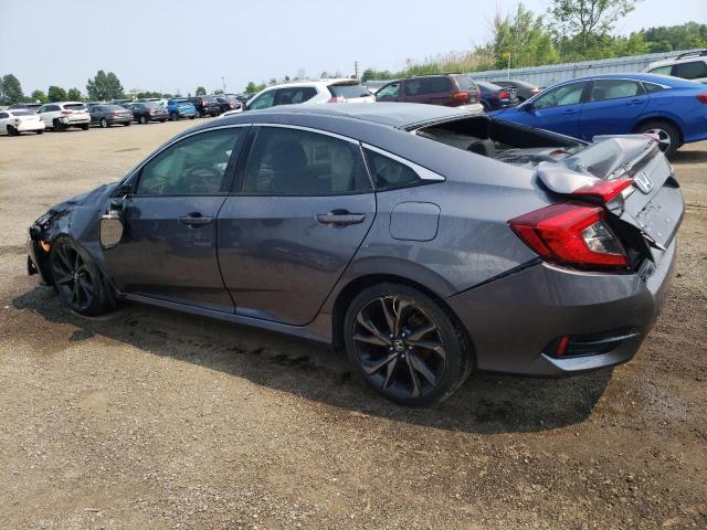 2HGFC2F88KH018921 - 2019 HONDA CIVIC SPORT 灰色 照片 2