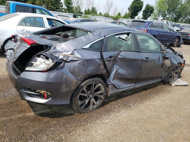 2HGFC2F88KH018921 - 2019 HONDA CIVIC SPORT 灰色 照片 3