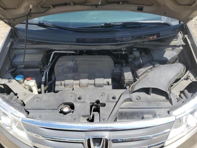 5FNRL5H66BB018222 - 2011 HONDA ODYSSEY EXL TAN photo 12