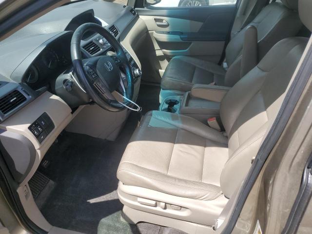5FNRL5H66BB018222 - 2011 HONDA ODYSSEY EXL TAN photo 7