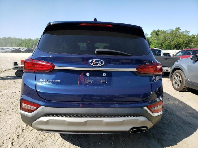 5NMS33AD0LH299478 - 2020 HYUNDAI SANTA FE SEL BLUE photo 6