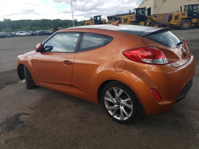 KMHTC6AD8GU300974 - 2016 HYUNDAI VELOSTER ORANGE photo 2