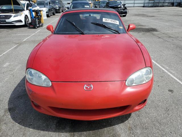 JM1NB353610216294 - 2001 MAZDA MX-5 MIATA BASE RED photo 5