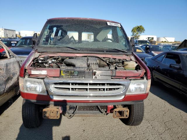 1FMNE31L82HA98583 - 2002 FORD ECONOLINE E350 SUPER DUTY WAGON MAROON photo 5