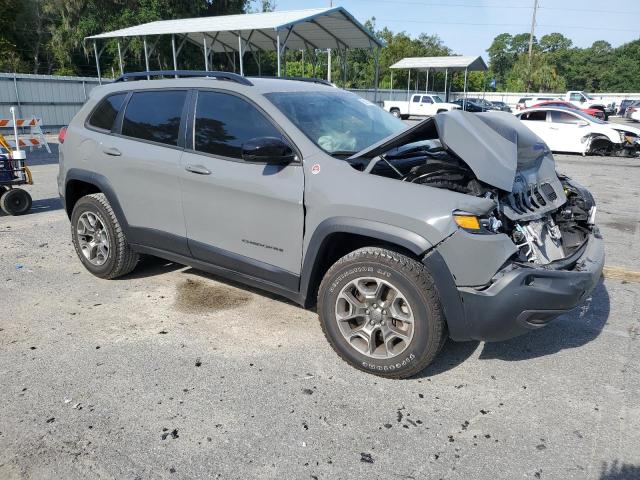 1C4PJMBXXND530022 - 2022 JEEP CHEROKEE TRAILHAWK GRAY photo 4
