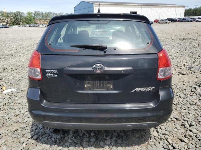 2T1KR32E64C206833 - 2004 TOYOTA COROLLA MATRIX XR BLACK photo 6