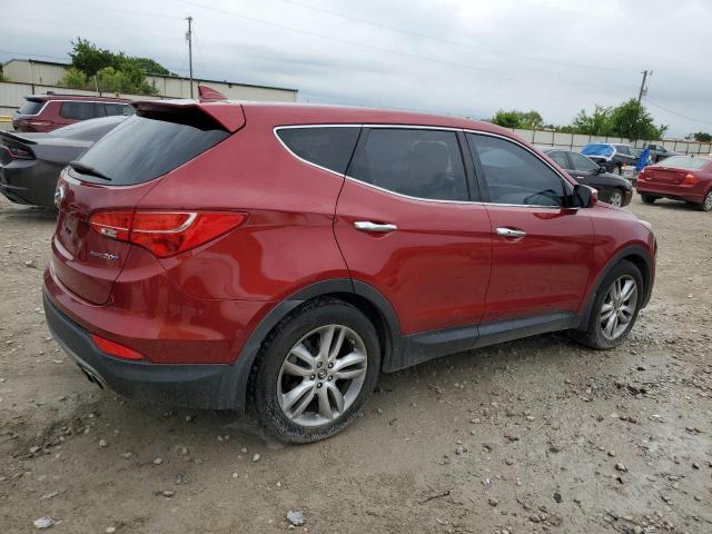 5XYZW3LA7DG024467 - 2013 HYUNDAI SANTA FE S RED photo 3