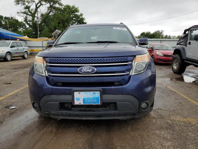 1FMHK7F86BGA69395 - 2011 FORD EXPLORER LIMITED BLUE photo 5