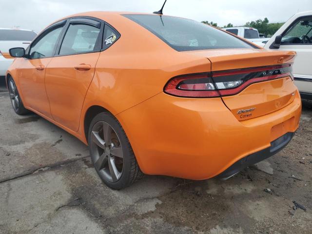 1C3CDFCB2DD326628 - 2013 DODGE DART LIMITED ORANGE photo 2