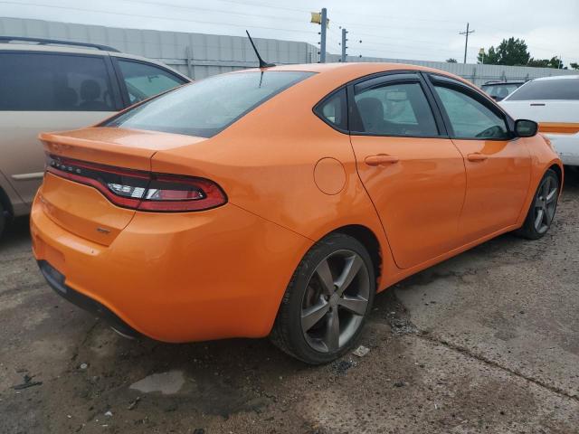 1C3CDFCB2DD326628 - 2013 DODGE DART LIMITED ORANGE photo 3