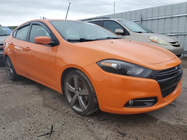 1C3CDFCB2DD326628 - 2013 DODGE DART LIMITED ORANGE photo 4