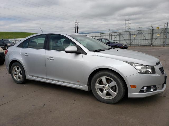 1G1PF5S90B7278972 - 2011 CHEVROLET CRUZE LT SILVER photo 4