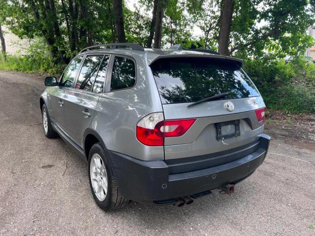 WBXPA73424WC42218 - 2004 BMW X3 2.5I SILVER photo 2