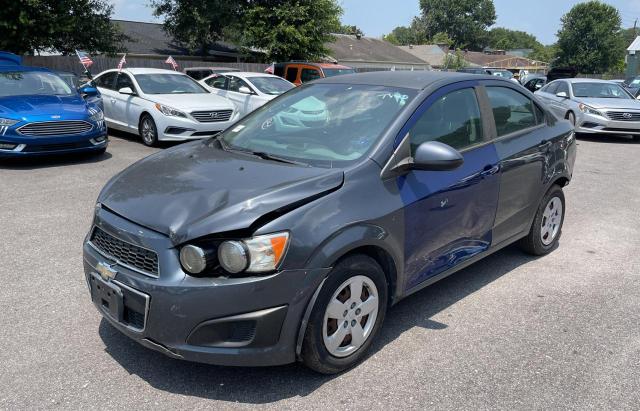 1G1JA5SH8D4153041 - 2013 CHEVROLET SONIC LS 灰色 照片 2