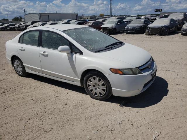 1HGFA465X7L000468 - 2007 HONDA CIVIC GX WHITE photo 4