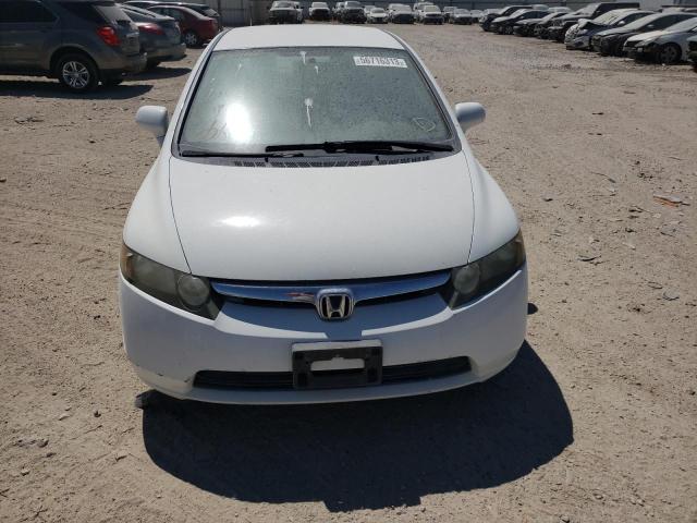 1HGFA465X7L000468 - 2007 HONDA CIVIC GX WHITE photo 5