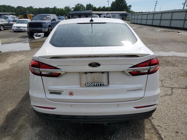 3FA6P0SUXKR132228 - 2019 FORD FUSION TITANIUM WHITE photo 6