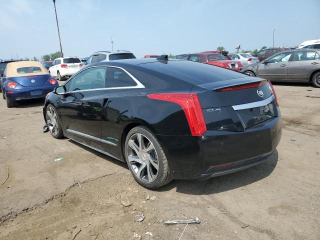 1G6RM1E44EU600262 - 2014 CADILLAC ELR LUXURY BLACK photo 2