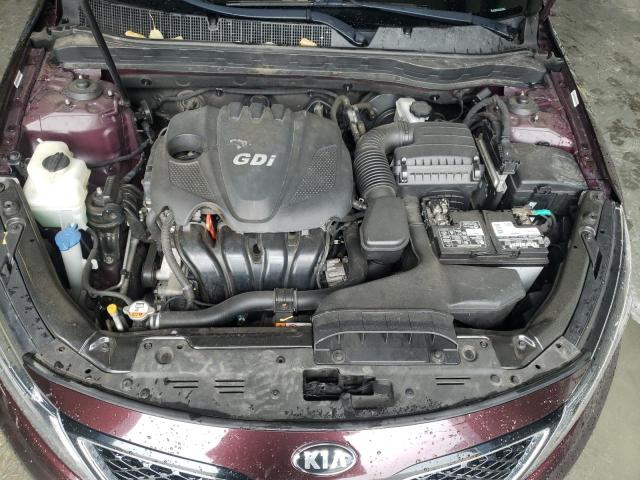 5XXGN4A75FG448857 - 2015 KIA OPTIMA EX MAROON photo 11