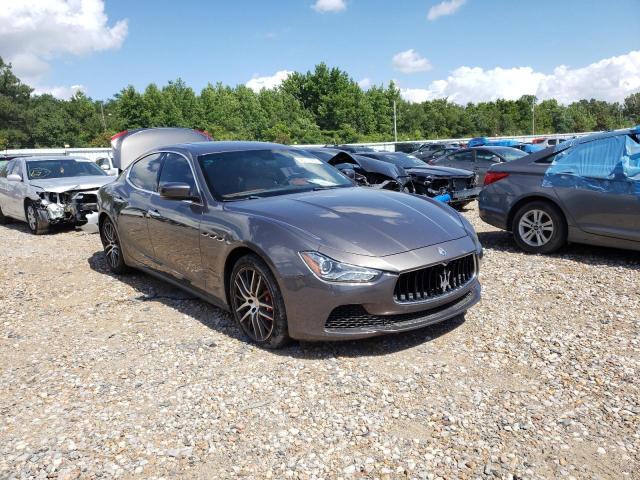 ZAM57XSA4F1156122 - 2015 MASERATI GHIBLI GRAY photo 4