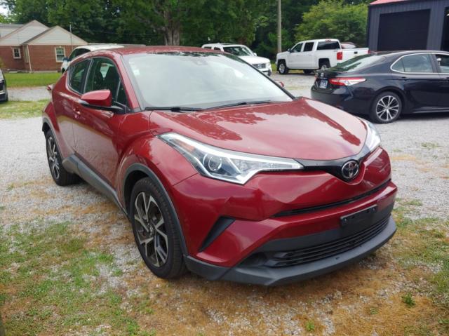 NMTKHMBX8JR003194 - 2018 TOYOTA C-HR XLE MAROON photo 1