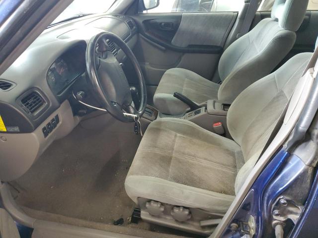 JF1SF65542H715369 - 2002 SUBARU FORESTER S BLUE photo 7