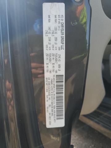 2C4RC1CG6CR181693 - 2012 CHRYSLER TOWN & COU TOURING L BLACK photo 13