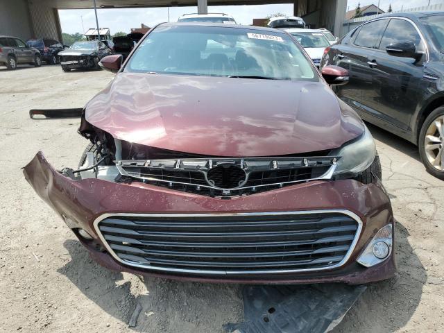 4T1BK1EB2EU114791 - 2014 TOYOTA AVALON BASE 勃艮第红 照片 5