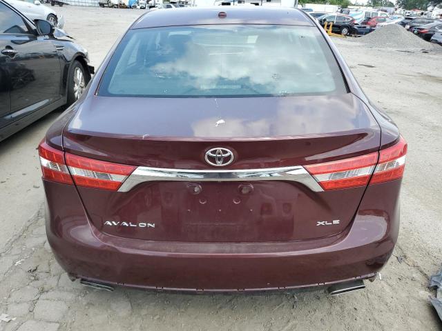 4T1BK1EB2EU114791 - 2014 TOYOTA AVALON BASE 勃艮第红 照片 6