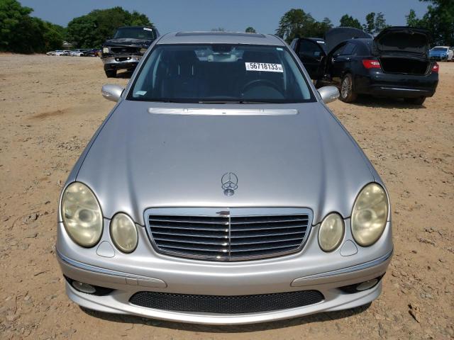 WDBUF76J94A457302 - 2004 MERCEDES-BENZ E 55 AMG SILVER photo 5