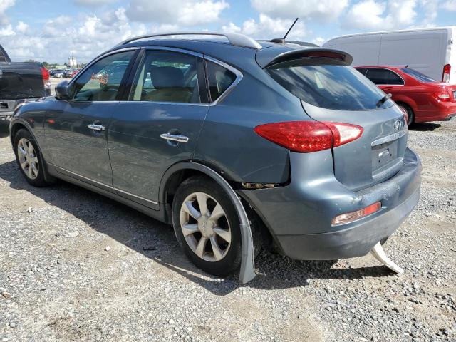 JNKAJ09E78M305739 - 2008 INFINITI EX35 BASE ლურჯი ფოტო 2