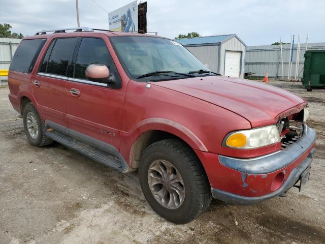 5LMPU28A2XLJ41892 - 1999 LINCOLN NAVIGATOR წითელი ფოტო 4