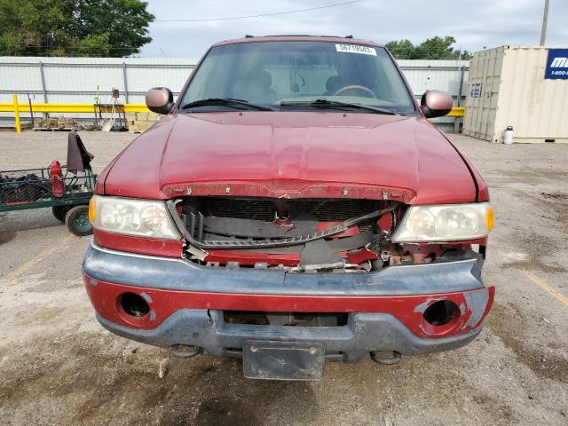 5LMPU28A2XLJ41892 - 1999 LINCOLN NAVIGATOR წითელი ფოტო 5