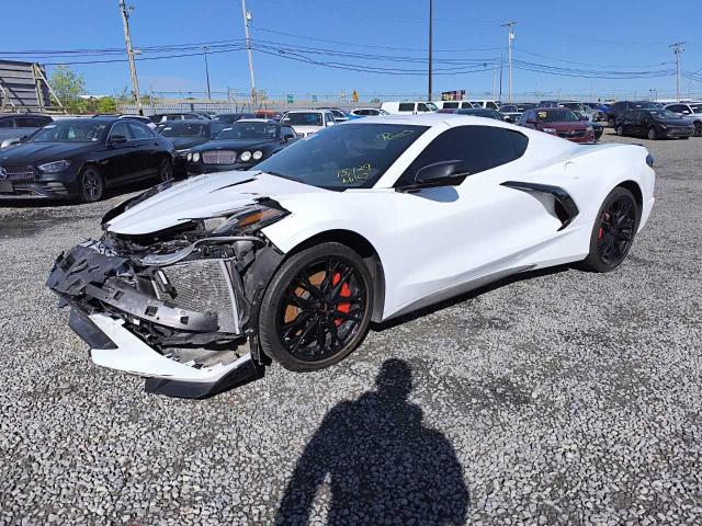 1G1YA2D42P5116900 - 2023 CHEVROLET CORVETTE STINGRAY 1LT WHITE photo 1