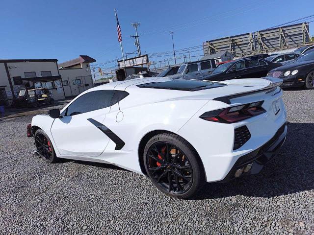 1G1YA2D42P5116900 - 2023 CHEVROLET CORVETTE STINGRAY 1LT WHITE photo 2