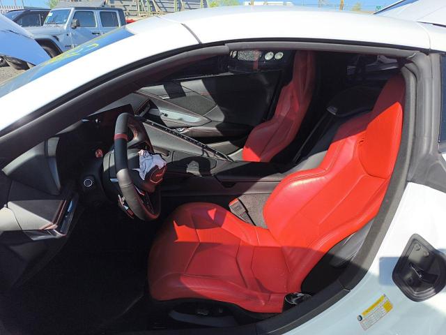 1G1YA2D42P5116900 - 2023 CHEVROLET CORVETTE STINGRAY 1LT WHITE photo 7