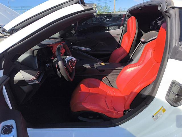 1G1YA2D42P5116900 - 2023 CHEVROLET CORVETTE STINGRAY 1LT WHITE photo 8