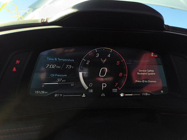 1G1YA2D42P5116900 - 2023 CHEVROLET CORVETTE STINGRAY 1LT WHITE photo 9