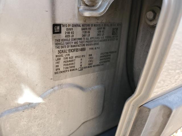 3GNAL1EK3FS514669 - 2015 CHEVROLET CAPTIVA LS 灰色 照片 12