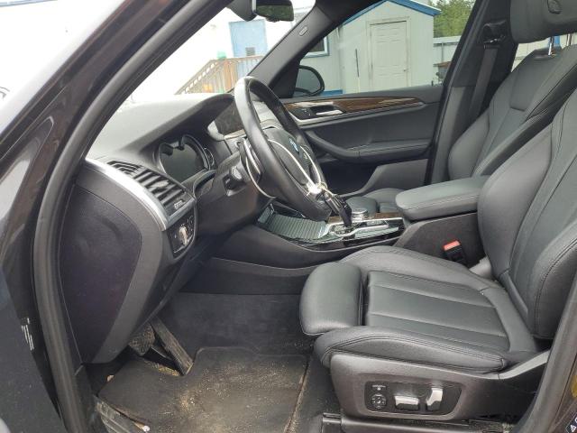 5UXTR9C52KLP91310 - 2019 BMW X3 XDRIVE30I GRAY photo 7