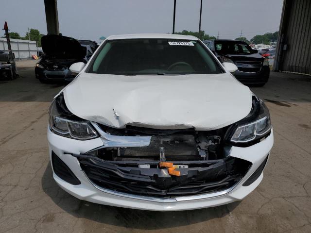 1G1BJ5SM9K7102676 - 2019 CHEVROLET CRUZE WHITE photo 5