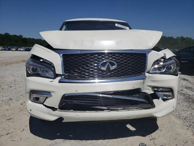 JN8AZ2NF5H9642339 - 2017 INFINITI QX80 BASE WHITE photo 5