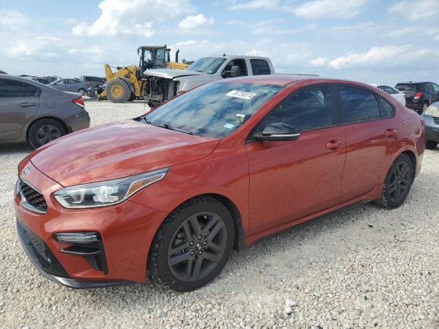 3KPF34AD6LE229224 - 2020 KIA FORTE GT LINE ORANGE photo 1