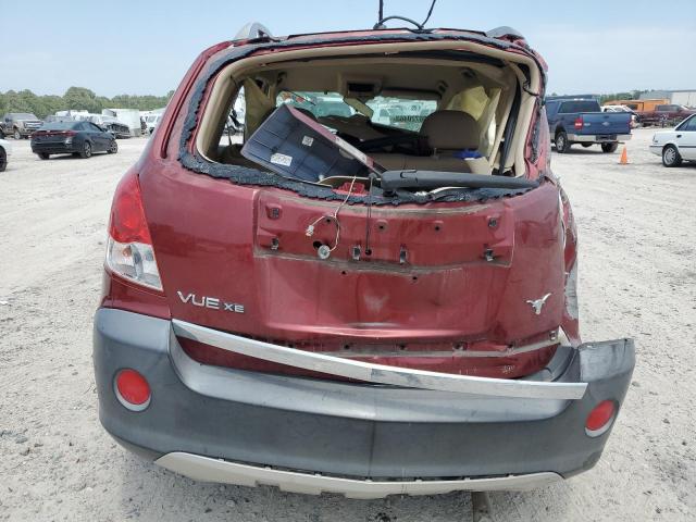 3GSCL33P18S613087 - 2008 SATURN VUE XE RED photo 6