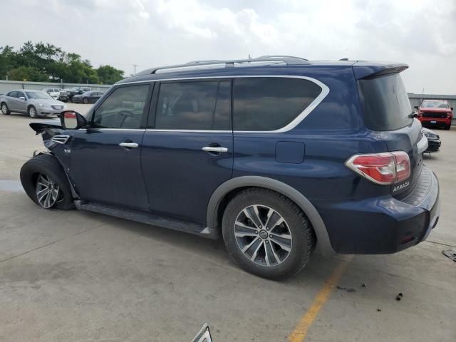 JN8AY2ND8K9087671 - 2019 NISSAN ARMADA SV BLUE photo 2