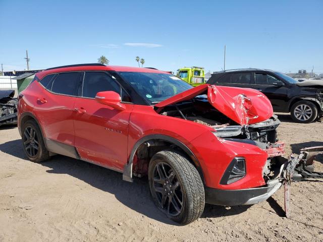 3GNKBBRA4MS515664 - 2021 CHEVROLET BLAZER 1LT RED photo 4