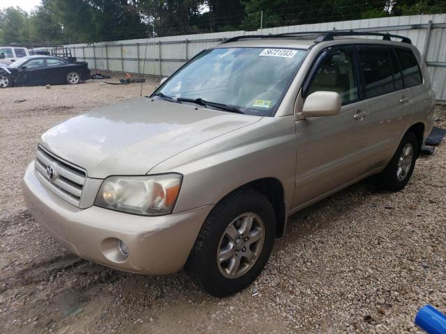 JTEEP21A850096788 - 2005 TOYOTA HIGHLANDER LIMITED BEIGE photo 1