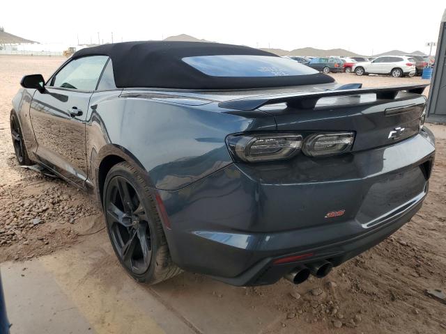 1G1FH3D73M0116061 - 2021 CHEVROLET CAMARO SS GRAY photo 2