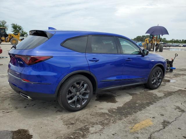 5J8YE1H02PL014488 - 2023 ACURA MDX A-SPEC BLUE photo 3