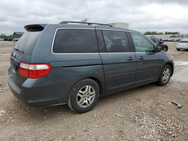 5FNRL38496B406733 - 2006 HONDA ODYSSEY EX TEAL photo 3